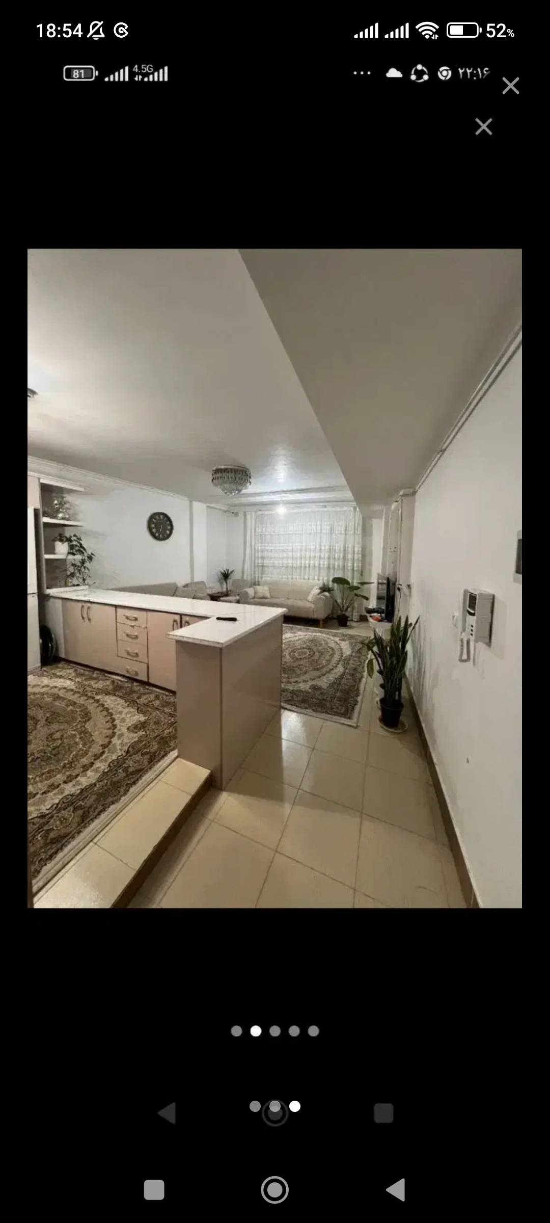 اجاره یک واحد لوکس آپارتمانی خیابان ارغوان